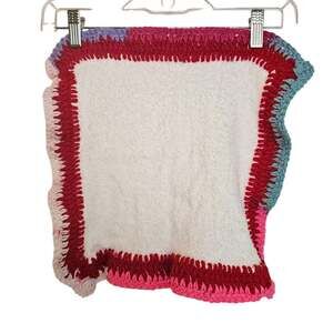 Washcloths w/ Crochet Edges-Set of 6